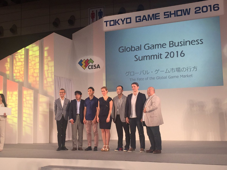 European representant at Tokyo Game Show 2016