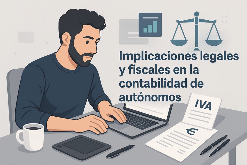 Implicaciones legales y fiscales en la contabilidad de autónomos