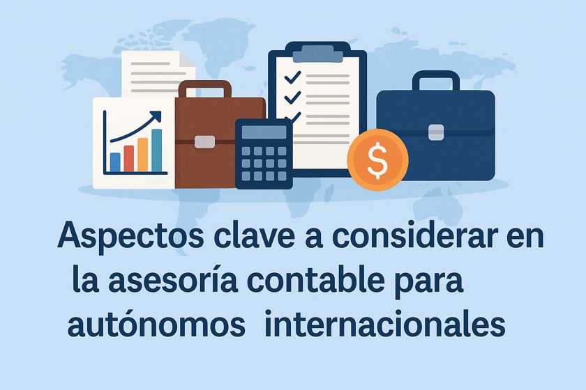 Aspectos clave a considerar en la asesoría contable para autónomos internacionales