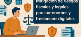 Mitigación de riesgos fiscales y legales para autónomos y freelancers digitales