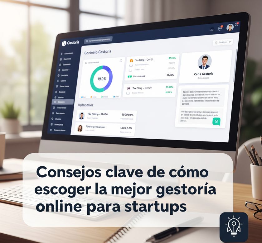 Consejos clave de cómo escoger la mejor gestoría online para startups