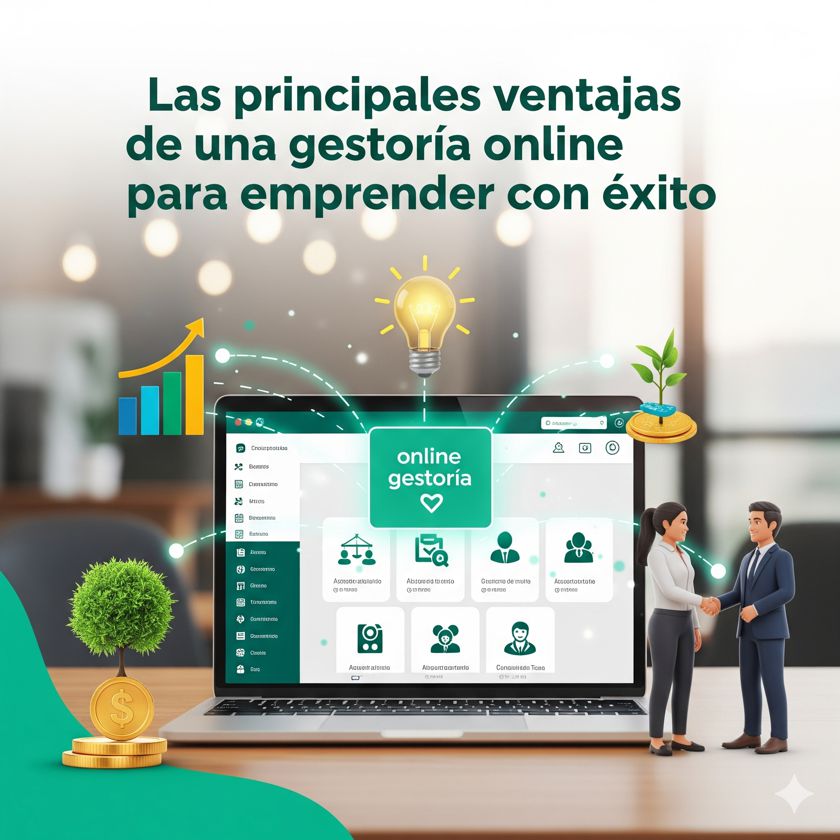 Las principales ventajas de una gestoría online para emprender con éxito
