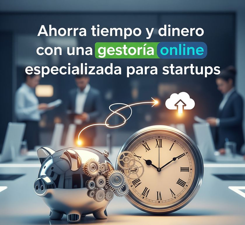 Ahorra tiempo y dinero con una gestoría online especializada para startups